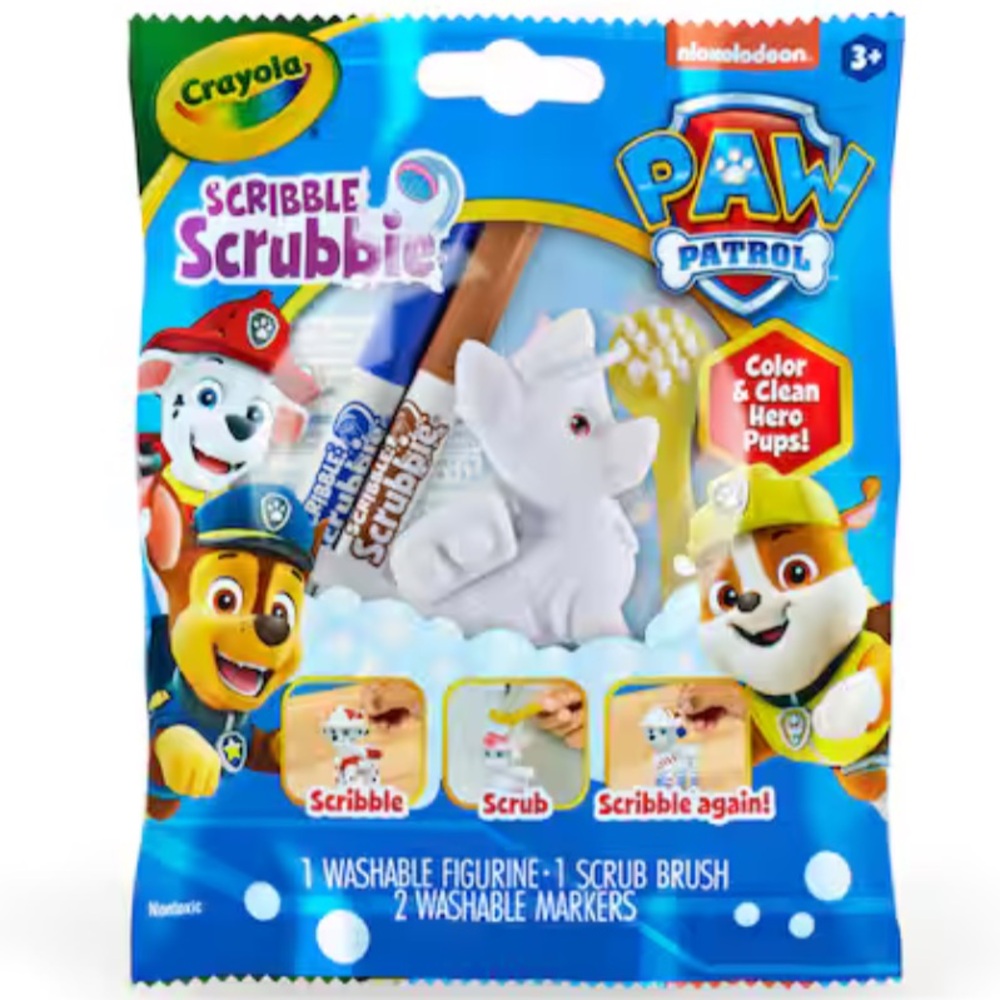 Set 2 Paw Patrol Crayola Scribble Scrubbies - NEW - Picture 4 of 4